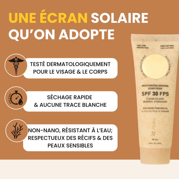 Écran solaire écologique Tanit - Marie fil