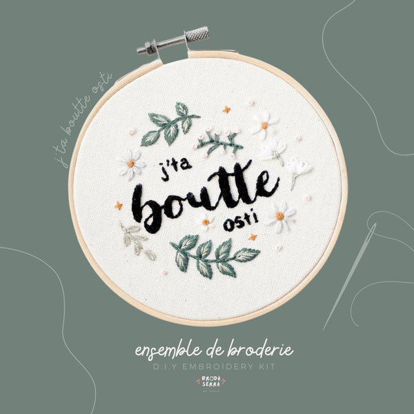 Ensemble de broderie DIY - Marie fil