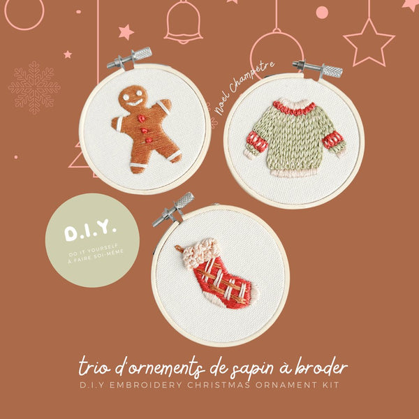 Ensemble de broderie DIY - Marie fil