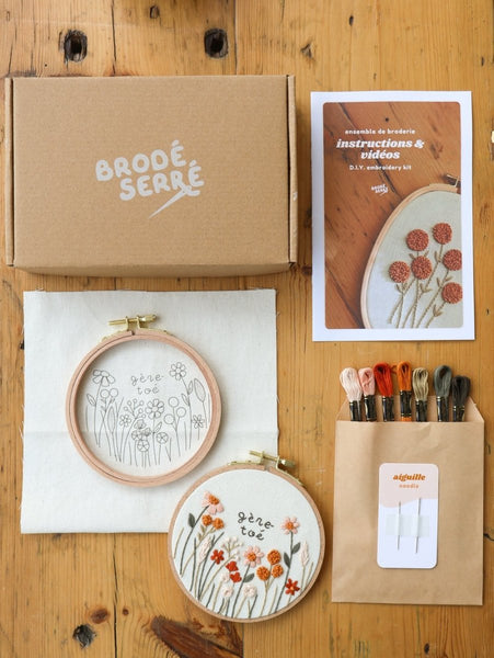 Ensemble de broderie DIY - Marie fil