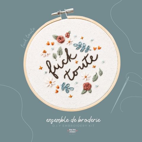 Ensemble de broderie DIY - Marie fil