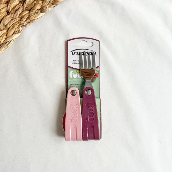 Ensemble ustensiles pliables pour le lunch - Marie fil