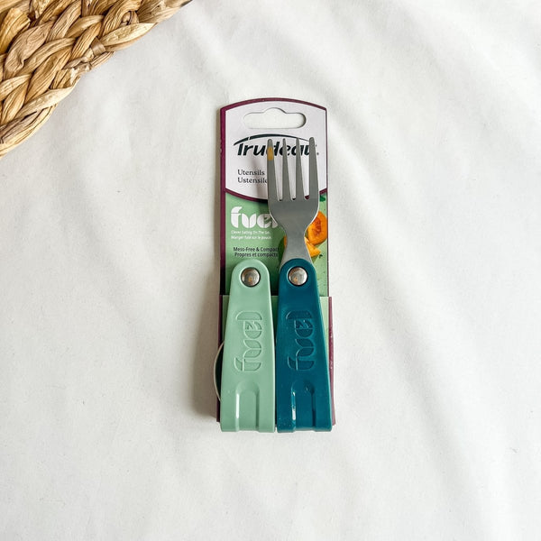 Ensemble ustensiles pliables pour le lunch - Marie fil