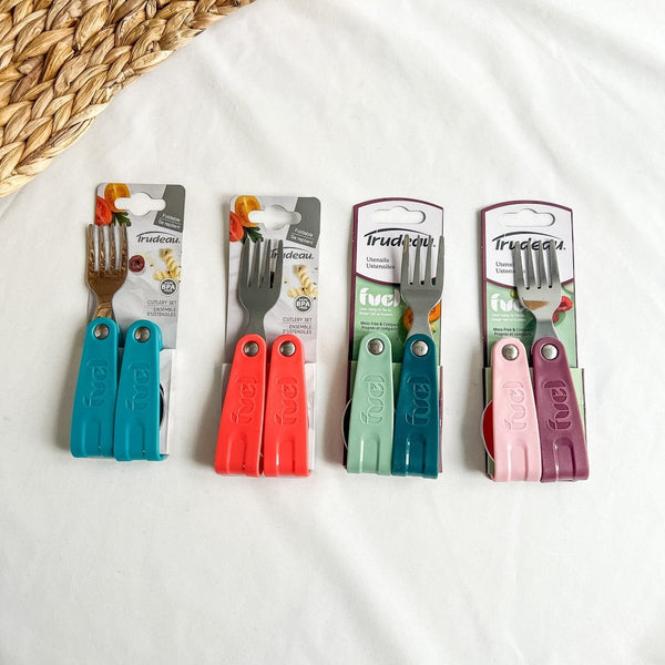 Ensemble ustensiles pliables pour le lunch - Marie fil