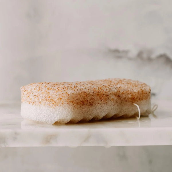Éponge konjac pour le corps - Exfoliante - Marie fil