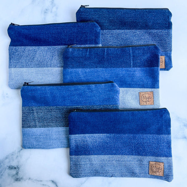 Étui à crayon fait au Québec - Marie fil