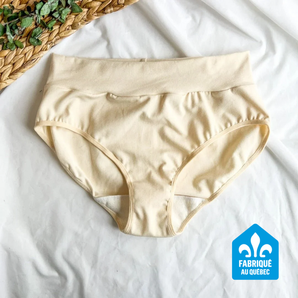 Classic High-Waist Natural Menstrual Panty