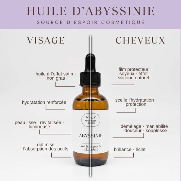 Huile d'abyssinie (crambe) - Marie fil