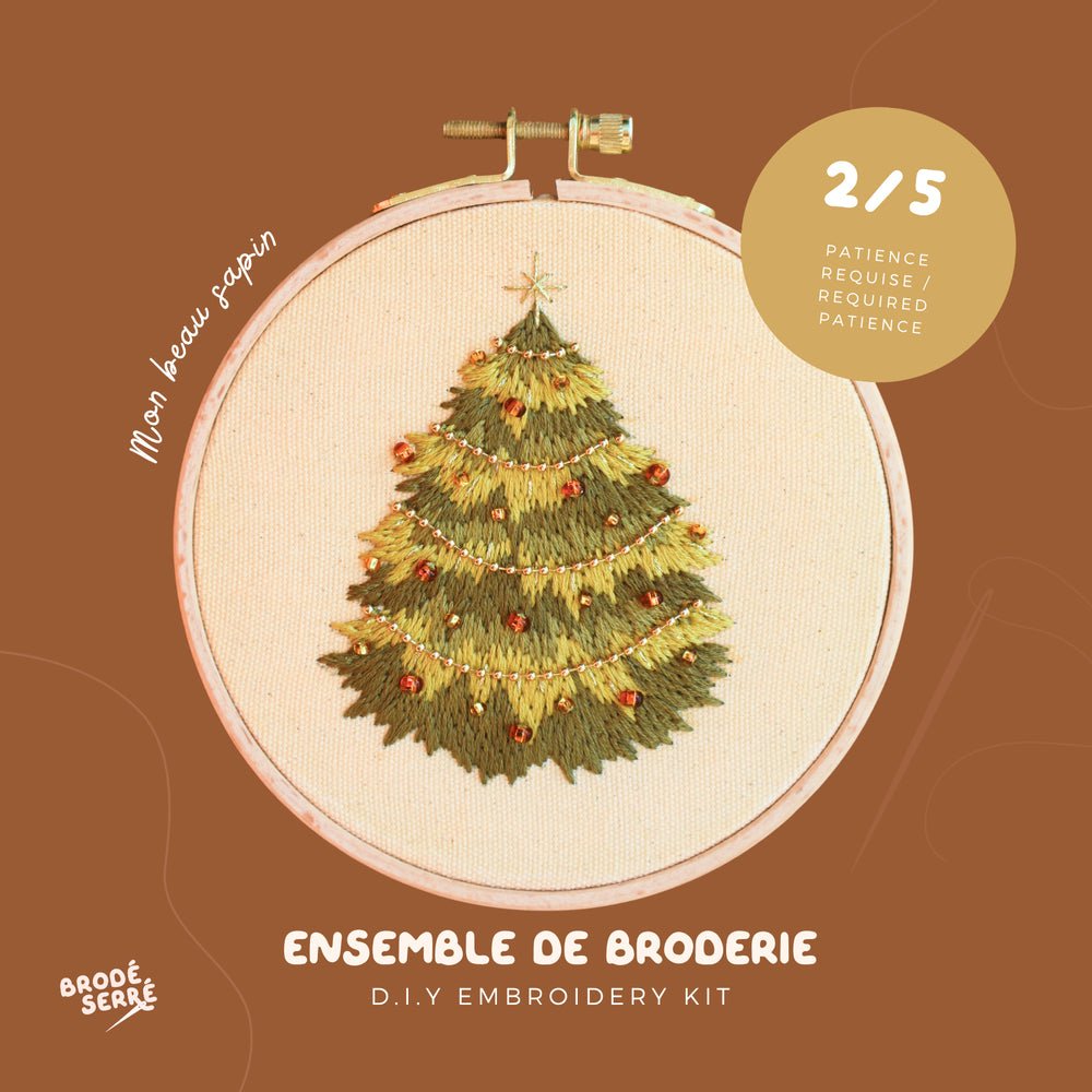 Kit de broderie - Mon beau sapin - Marie fil