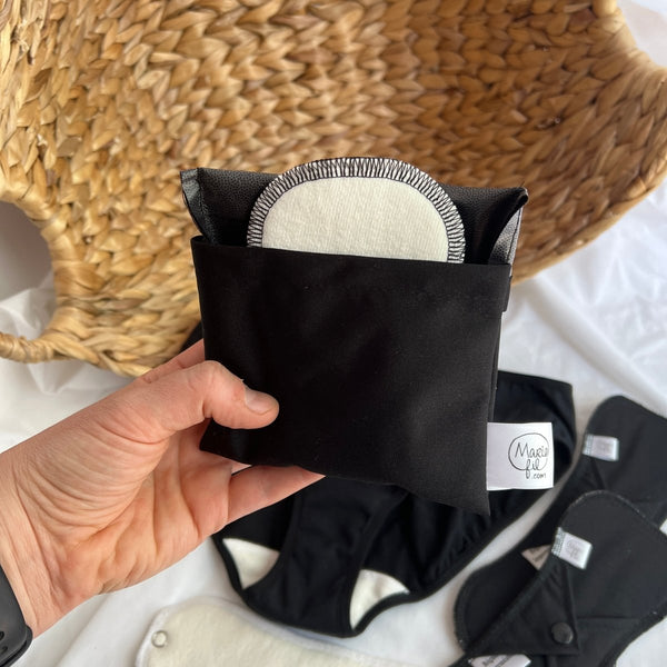 kit de culotte menstruelle et serviettes lavables pour les fuites urinaires - Marie fil