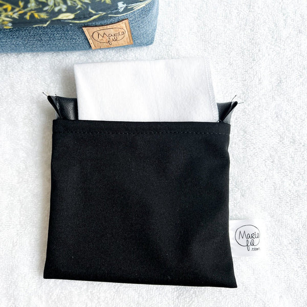Kit mouchoirs lavables et panier - Marie fil