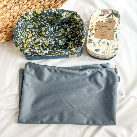 Kit papier de toilette lavable - Marie fil