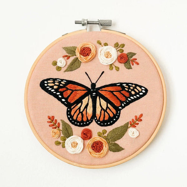 Kit pour broderie - Monarque - Marie fil