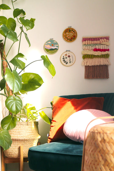 Kit pour broderie - Paysage pastel - Marie fil