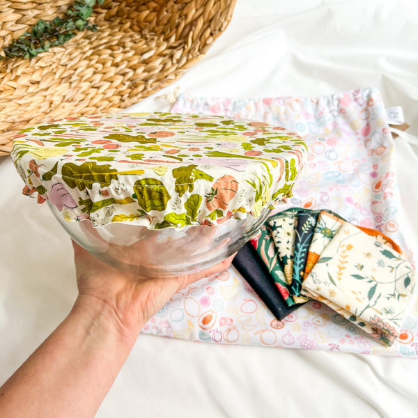 Kit zéro déchet cuisine et mouchoirs - Marie fil