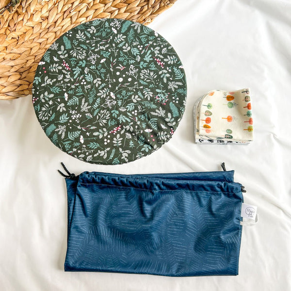 Kit zéro déchet cuisine et mouchoirs - Marie fil