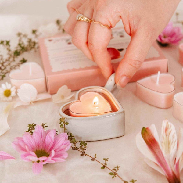 Lampions en forme de coeur - Marie fil