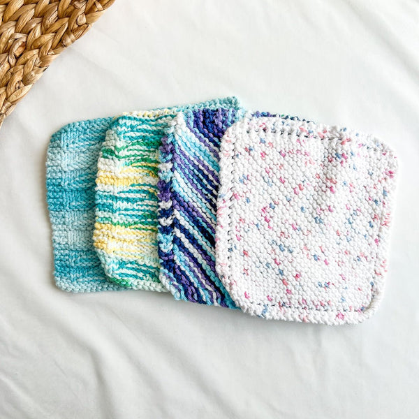 Linges de table tricotés à la main - Marie fil