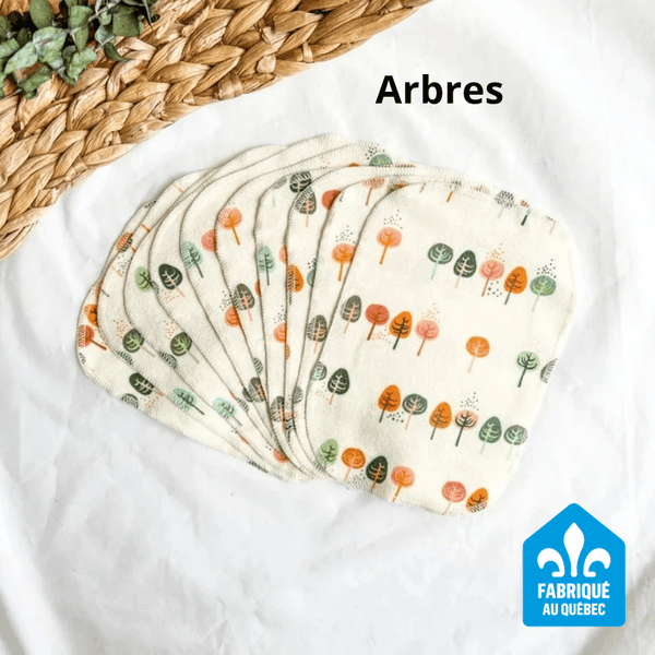 Lingette lavable pour bébé - Paquet de 20 - Marie fil