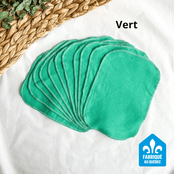 Lingette lavable pour bébé - Paquet de 20 - Marie fil