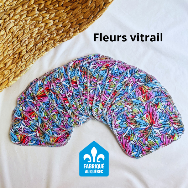 Lingette lavable pour bébé - Paquet de 20 - Marie fil