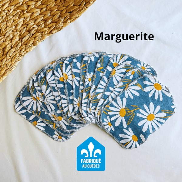 Lingette lavable pour bébé - Paquet de 20 - Marie fil