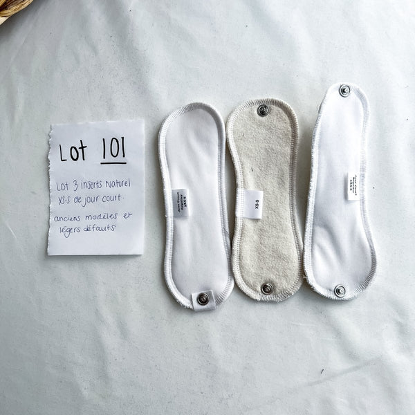 Lot 101 - Défaut - Insert de jour court - Grandeur XS-S - Marie fil