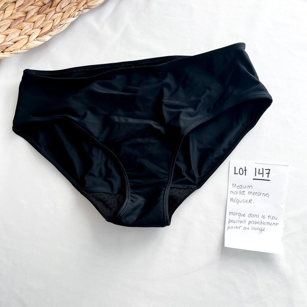 Lot 147 - Défaut - 1 Maillot menstruel Régulier M - Marie fil