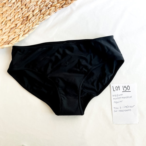 Lot 150 - Défaut - 1 Maillot menstruel Régulier M - Marie fil