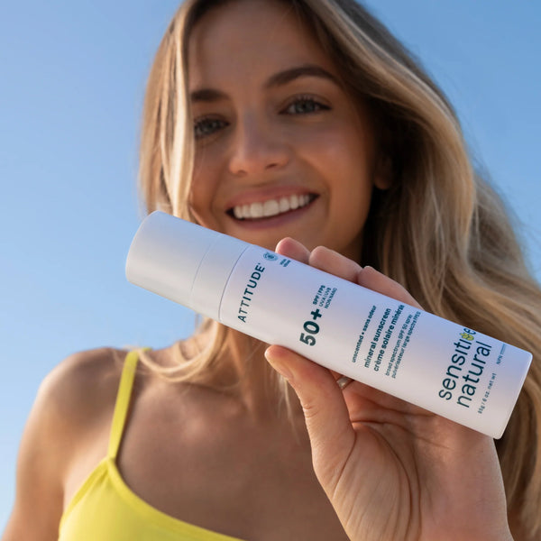 Lotion solaire minérale SPF 50 en vaporisateur