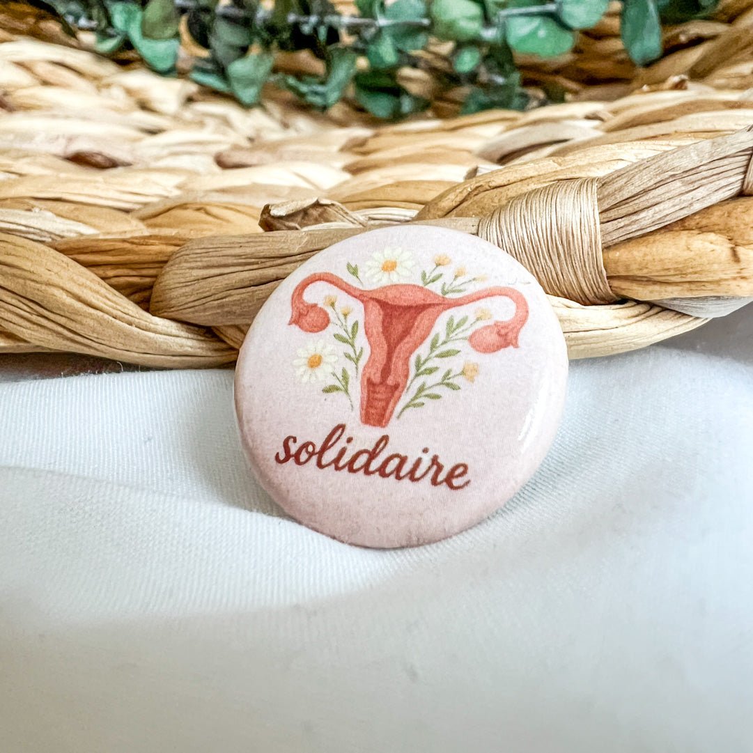 Macaron solidaire – Ensemble pour l’équité menstruelle - Marie fil