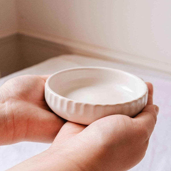 Nid en céramique pour bougie - Marie fil