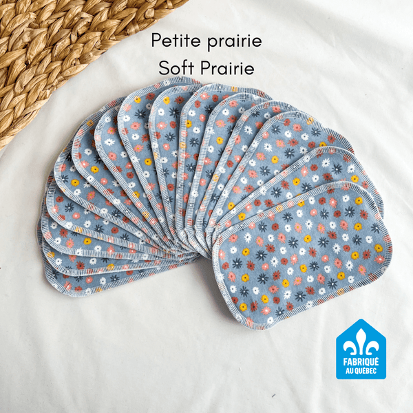 Papier de toilette réutilisable - Triple épaisseur - Marie fil