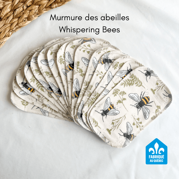 Papier de toilette réutilisable - Triple épaisseur - Marie fil