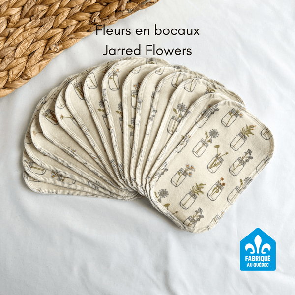 Papier de toilette réutilisable - Triple épaisseur - Marie fil