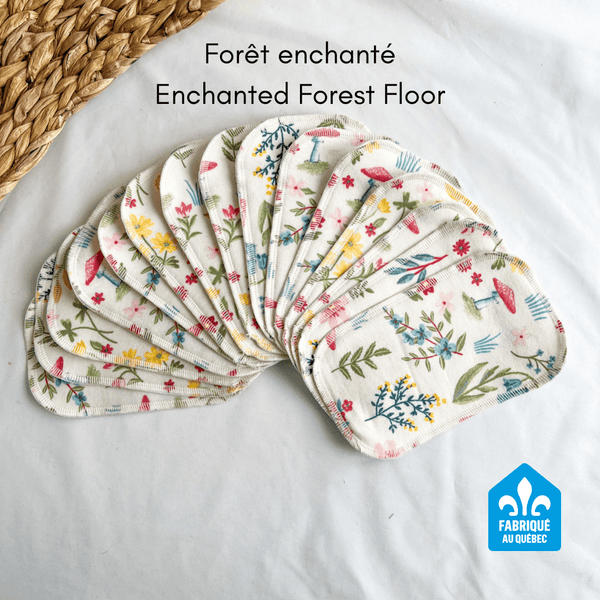 Papier de toilette réutilisable - Triple épaisseur - Marie fil