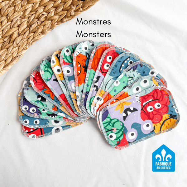 Papier de toilette réutilisable - Triple épaisseur - Marie fil