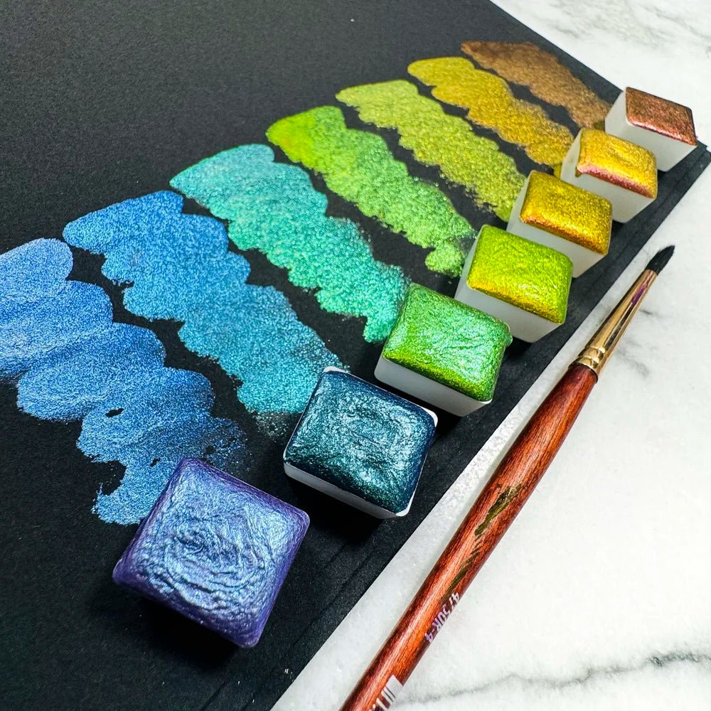 Peinture Aquarelle du Québec - Multichrome Supernova - Marie fil