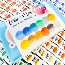 Peinture Aquarelle du Québec - Terre et mer - Marie fil