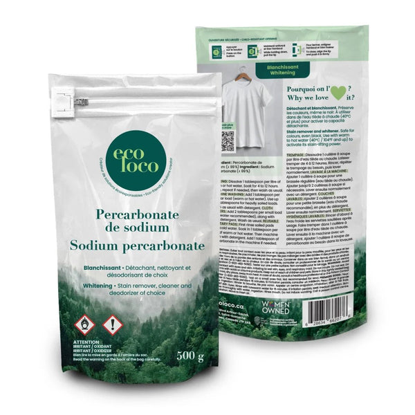 Percarbonate de soude pour blanchir naturellement - Marie fil