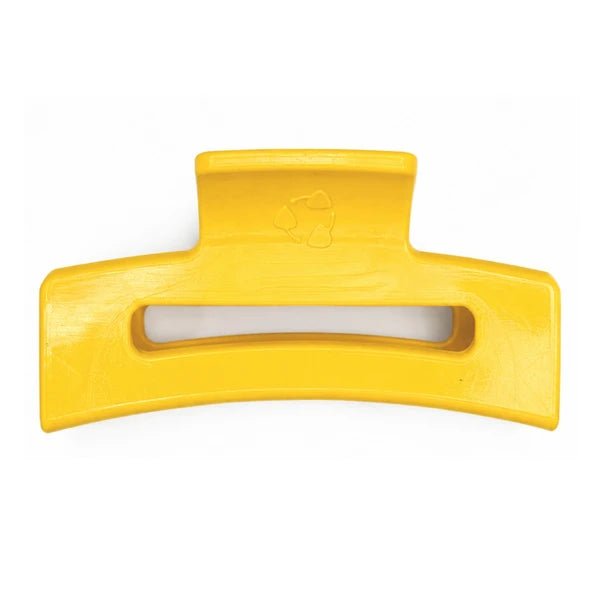 Pince à cheveux plastique recyclé - Jaune - Marie fil