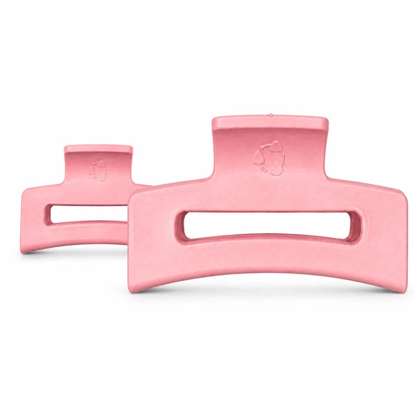 Pince à cheveux plastique recyclé - Rose - Marie fil