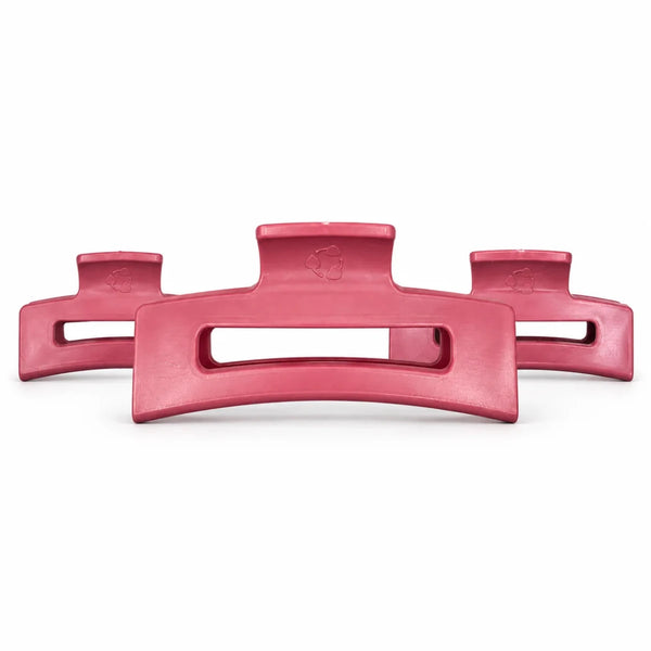 Pince à cheveux plastique recyclé - Rose Berry - Marie fil