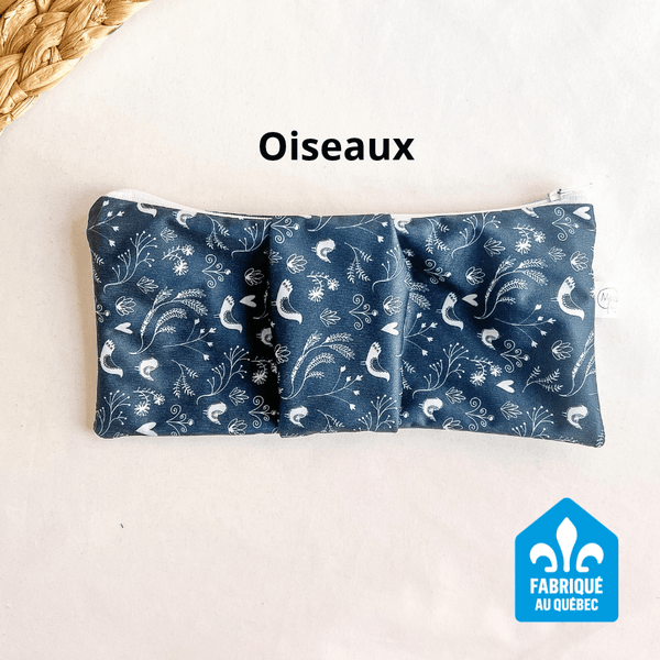 Pochette de rangement imperméable à 2 compartiments - Marie fil