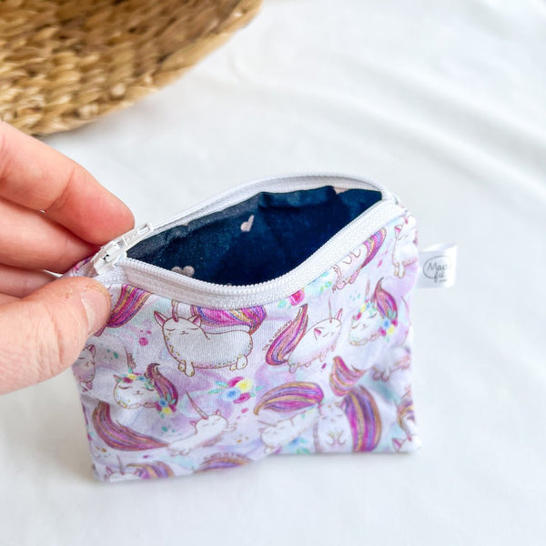 Porte - monnaie à zipper - projet retailles - Marie fil