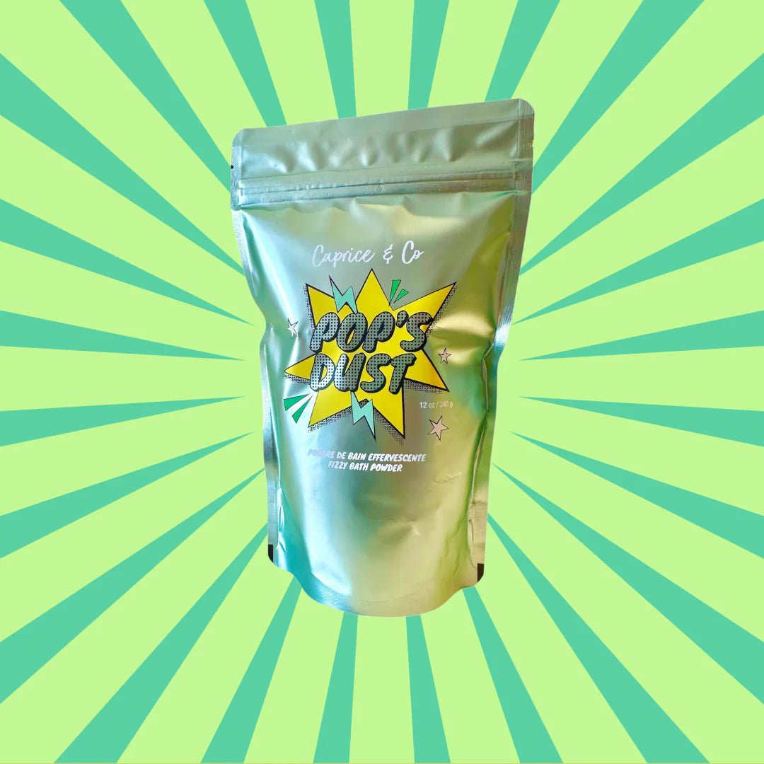 Poudre pétillante colorée pour le bain - Pop's dust - Marie fil