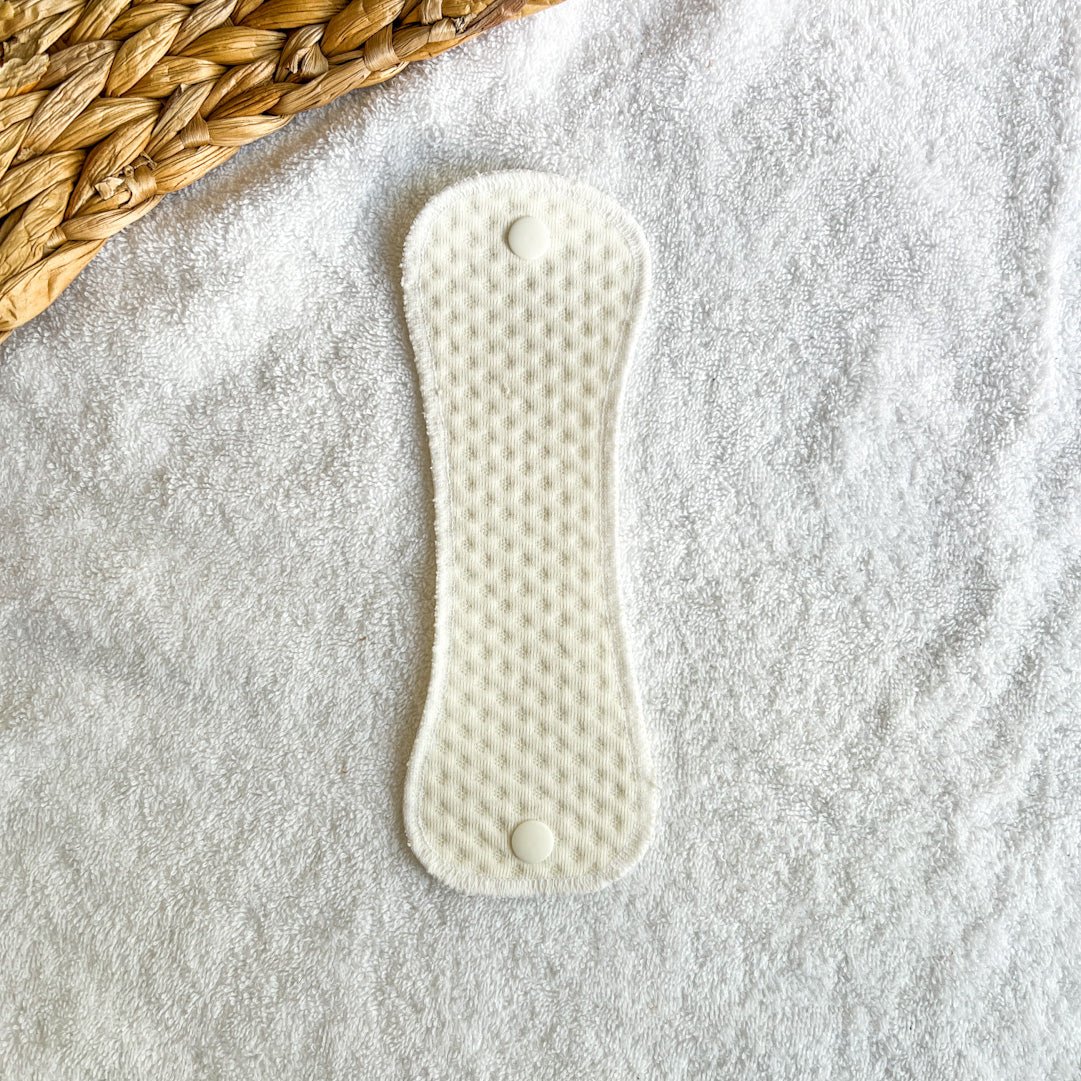 RABAIS Insert absorbant BLANC et imperméable pour maillot menstruel flux léger à régulier - Marie fil