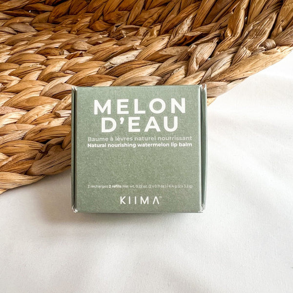 Recharge baume à lèvres Kiima - Melon d'eau - Marie fil