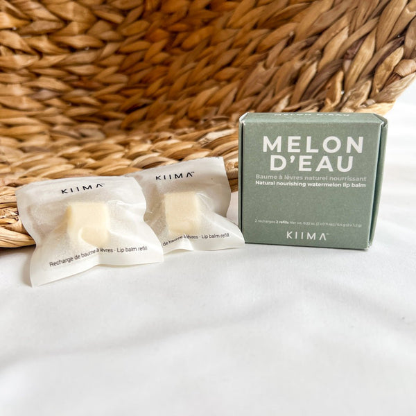 Recharge baume à lèvres Kiima - Melon d'eau - Marie fil