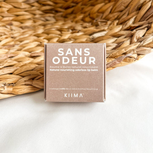 Recharge baume à lèvres Kiima - Sans odeur - Marie fil
